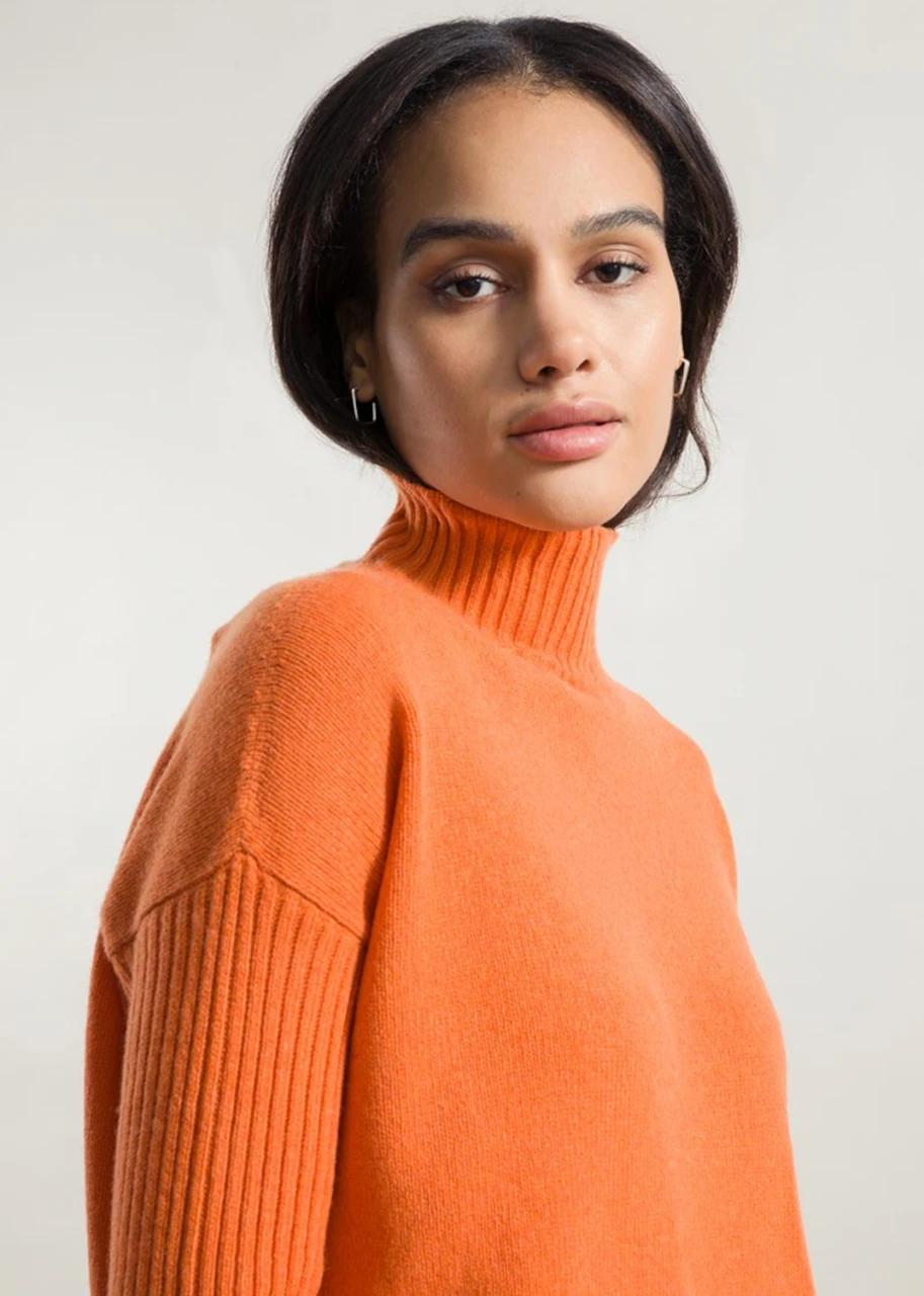 Women's Erminia Sweater in Regenerated Cashmere