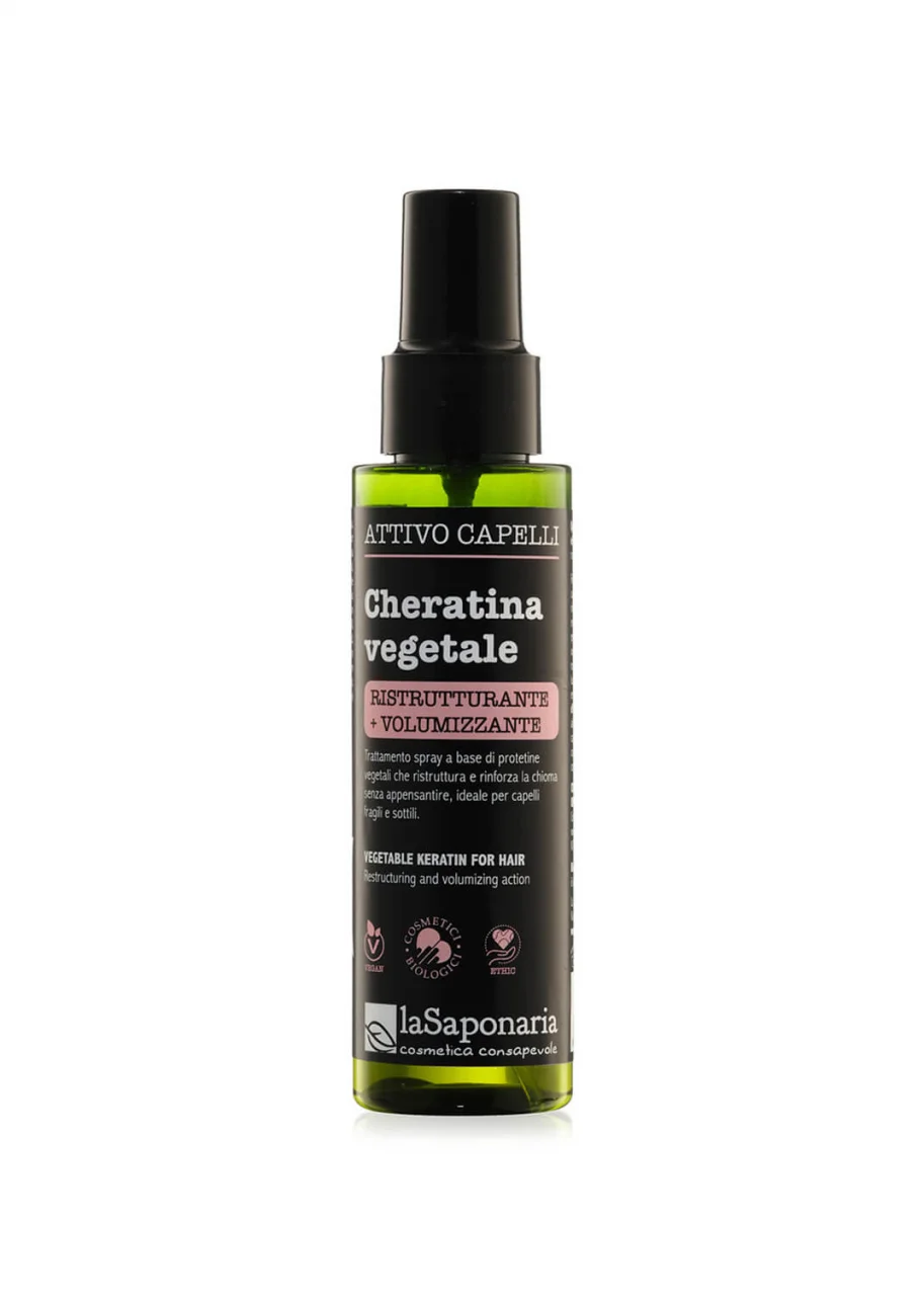 Vegetable Keratin Hair Active Spray - La Saponaria