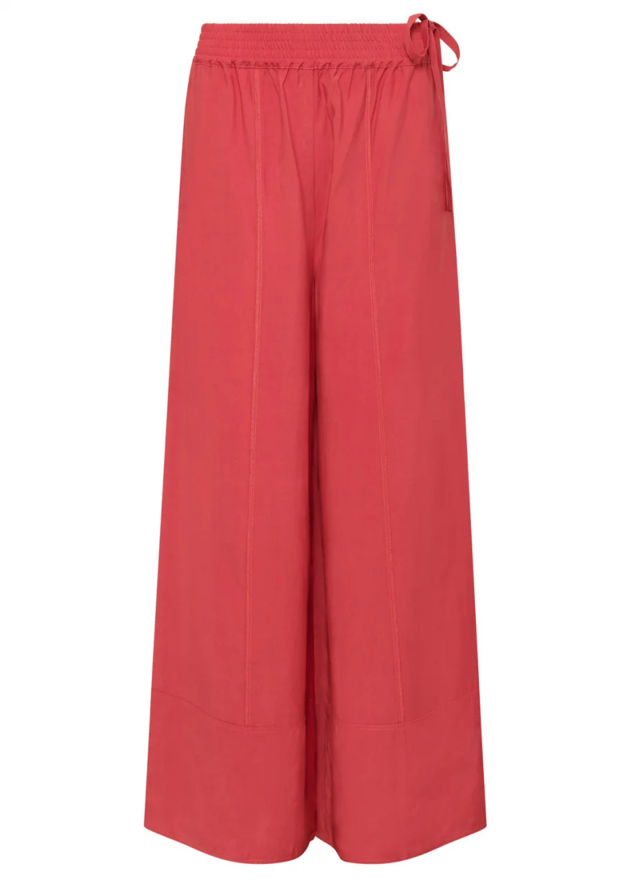 Pantaloni Marie da donna in viscosa sostenibile EcoVero™ - Pink