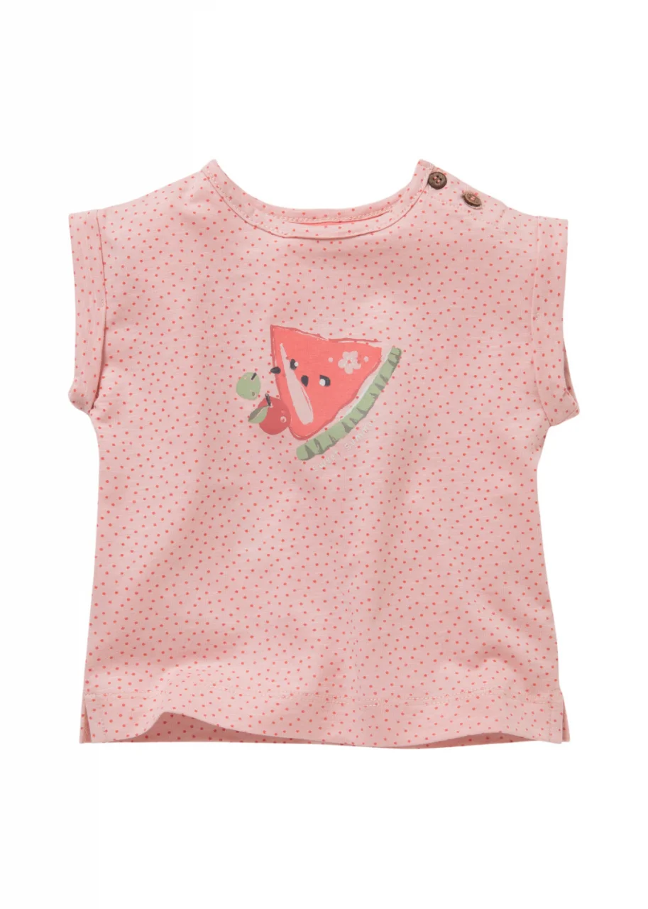 T-shirt Cocomero per bambina in puro cotone biologico