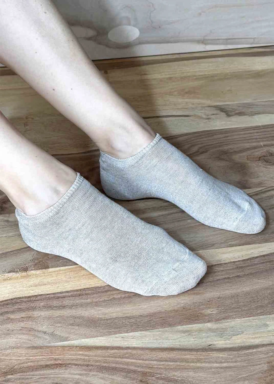 Low cut socks 100% hemp
