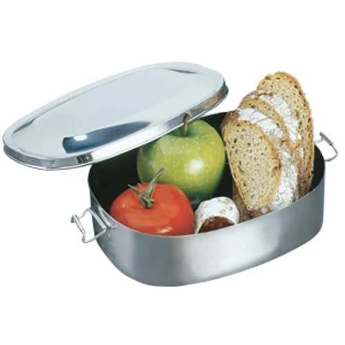 Lunch box in stainless stell