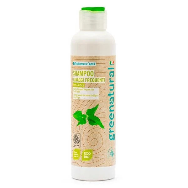 Shampoo for frequent wash with organic Linen and Nettle - 250ml