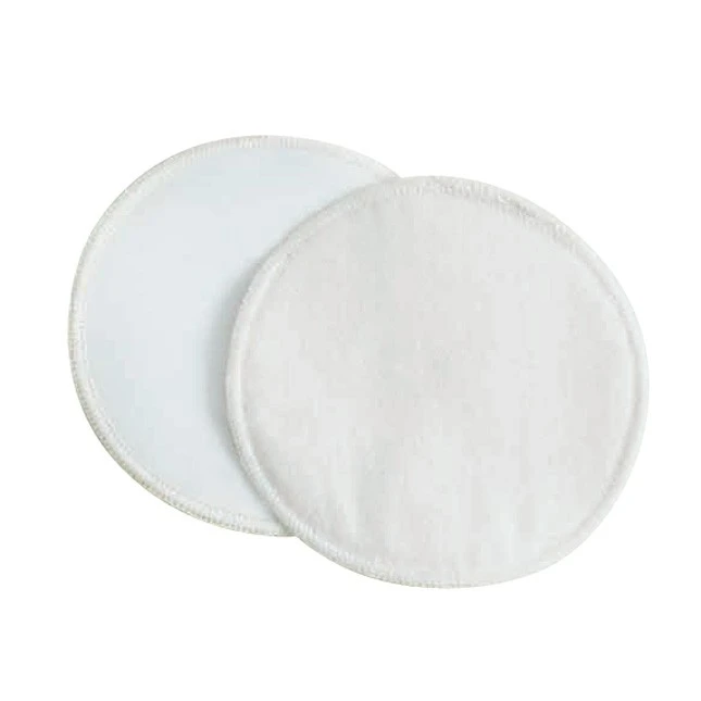 Organic cotton washable nursing pads - Ø14 cm