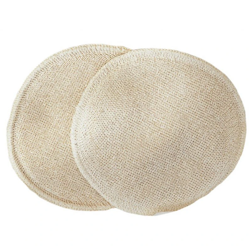 Wool and silk washable breast pads - Ø11 cm