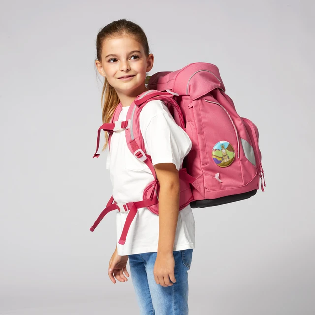 ECO HERO Lamas ergonomic backpack Sustainable for primary school - video 116